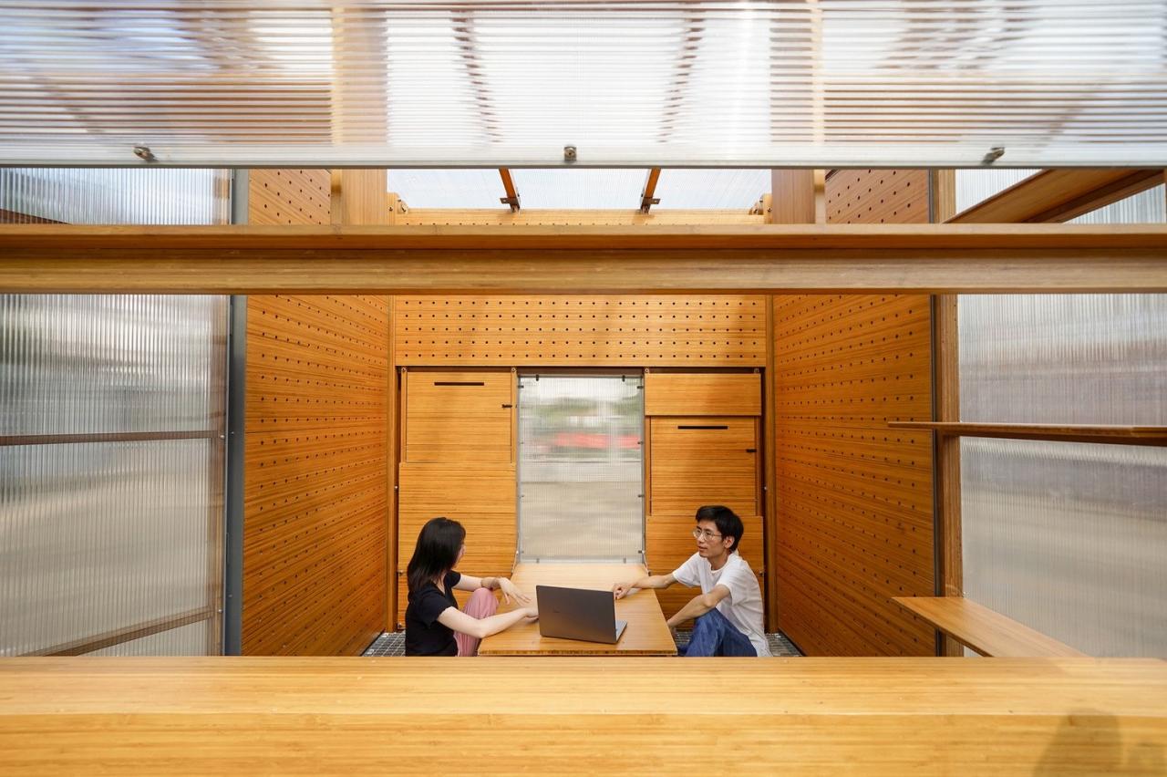 BIM建筑|乡村振兴流动工作舱——新型竹构空间装置 / 南京大学建筑与城市规划学院 BIM建筑|乡村振兴流动工作舱——新型竹构空间装置 / 南京大学建筑与城市规划学院