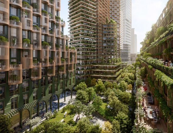 BIM建筑|阿贾耶为多伦多设计大型木质建筑 BIM建筑|阿贾耶为多伦多设计大型木质建筑