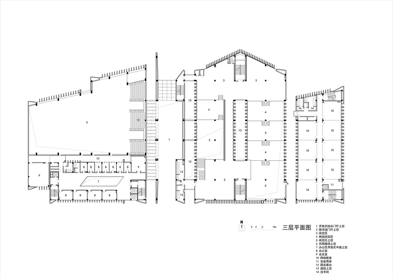 BIM建筑|江西建设职业技术学院图文信息综合楼 / 华南理工大学建筑设计研究院有限公司 陶郅工作室 BIM建筑|江西建设职业技术学院图文信息综合楼 / 华南理工大学建筑设计研究院有限公司 陶郅工作室