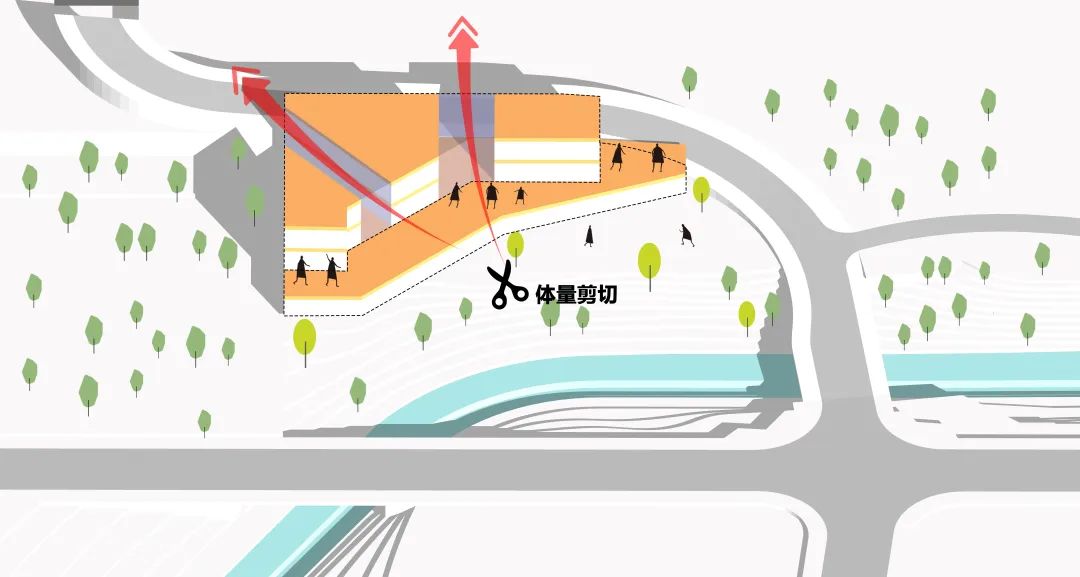 BIM建筑|重庆南岸区茶园中交漫山滨河商业,重庆 / 源道建筑 BIM建筑|重庆南岸区茶园中交漫山滨河商业,重庆 / 源道建筑