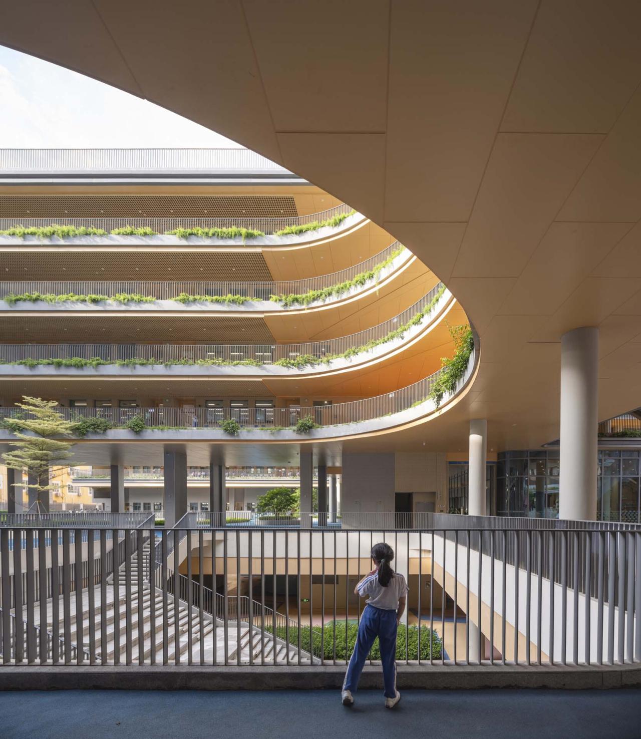 BIM建筑|深圳外国语学校宝安学校 / 华阳国际设计集团 BIM建筑|深圳外国语学校宝安学校 / 华阳国际设计集团