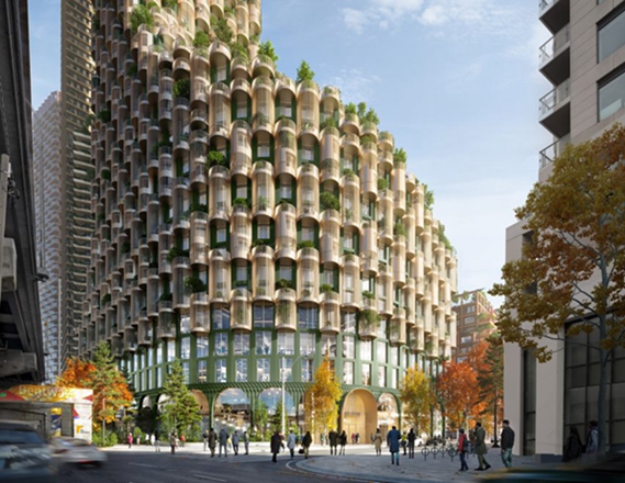BIM建筑|阿贾耶为多伦多设计大型木质建筑 BIM建筑|阿贾耶为多伦多设计大型木质建筑