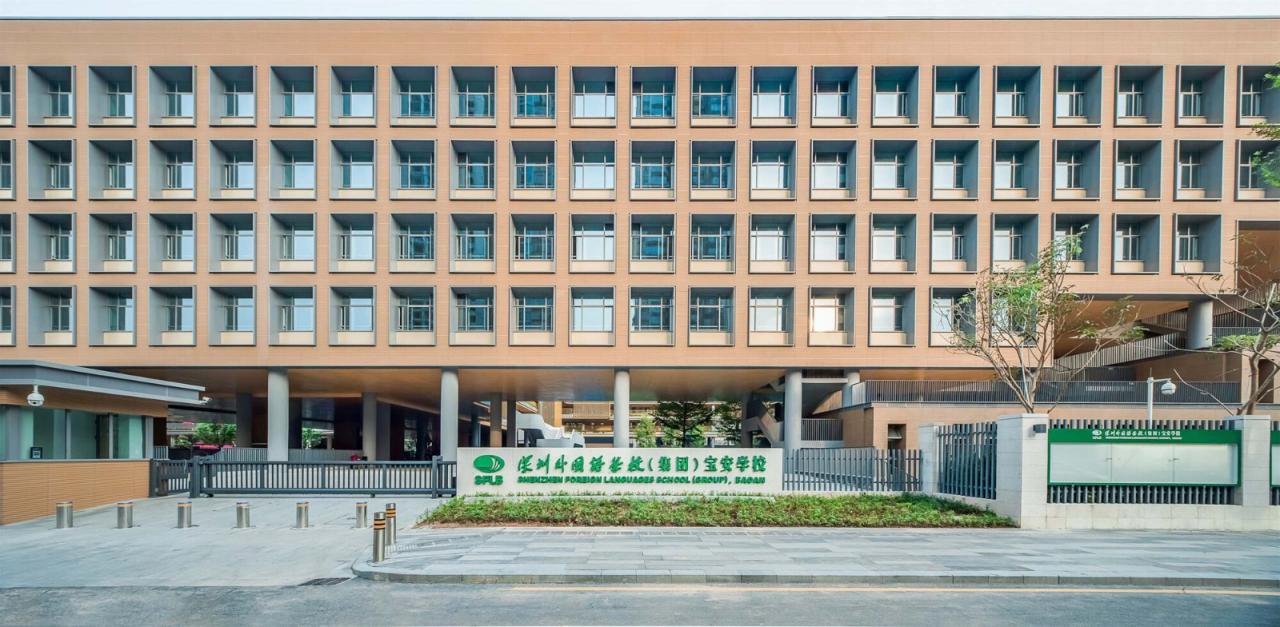 BIM建筑|深圳外国语学校宝安学校 / 华阳国际设计集团 BIM建筑|深圳外国语学校宝安学校 / 华阳国际设计集团