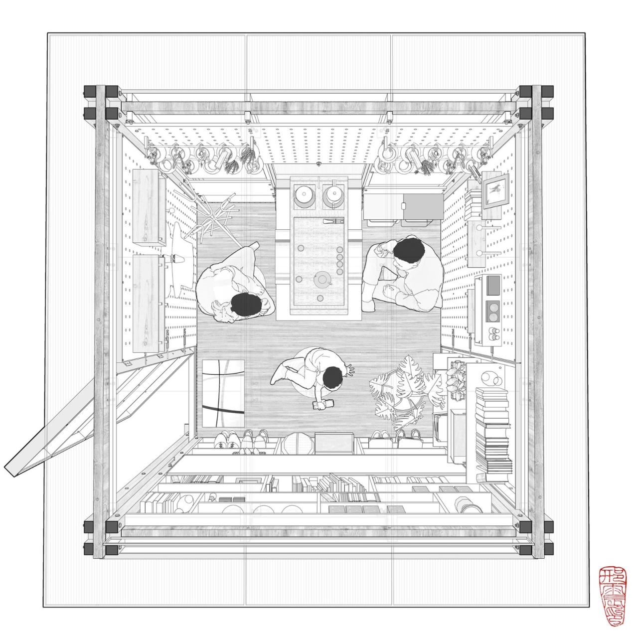 BIM建筑|乡村振兴流动工作舱——新型竹构空间装置 / 南京大学建筑与城市规划学院 BIM建筑|乡村振兴流动工作舱——新型竹构空间装置 / 南京大学建筑与城市规划学院