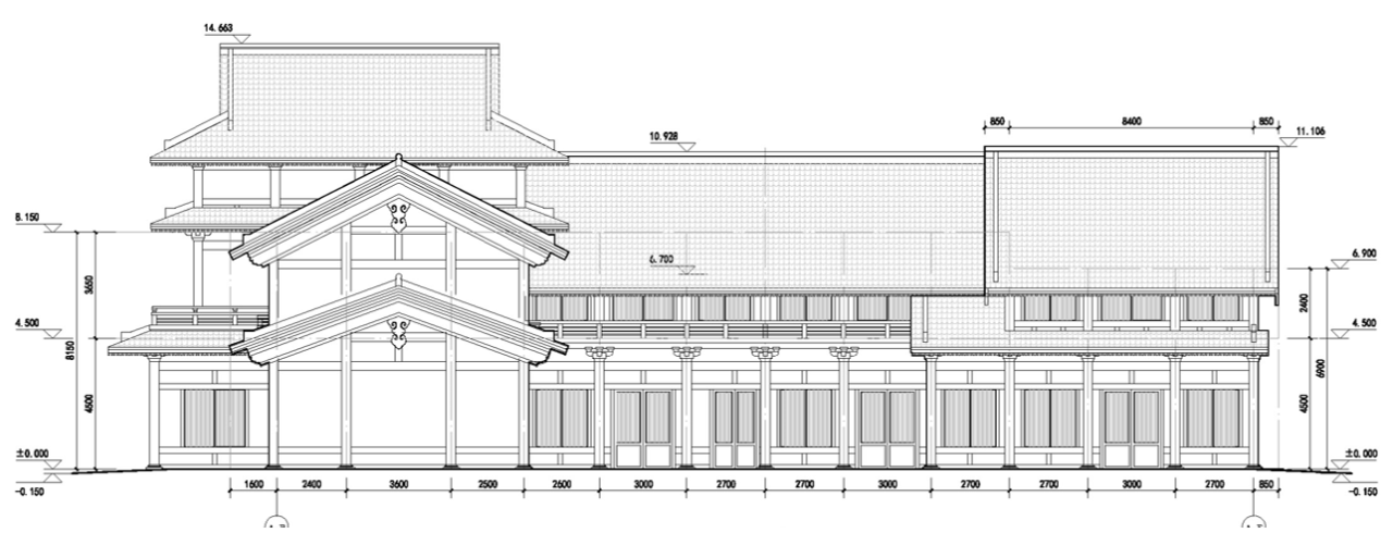 BIM建筑|现代视角下的新唐风演绎:长春世茂莲花山文旅小镇 / UA尤安设计 BIM建筑|现代视角下的新唐风演绎:长春世茂莲花山文旅小镇 / UA尤安设计