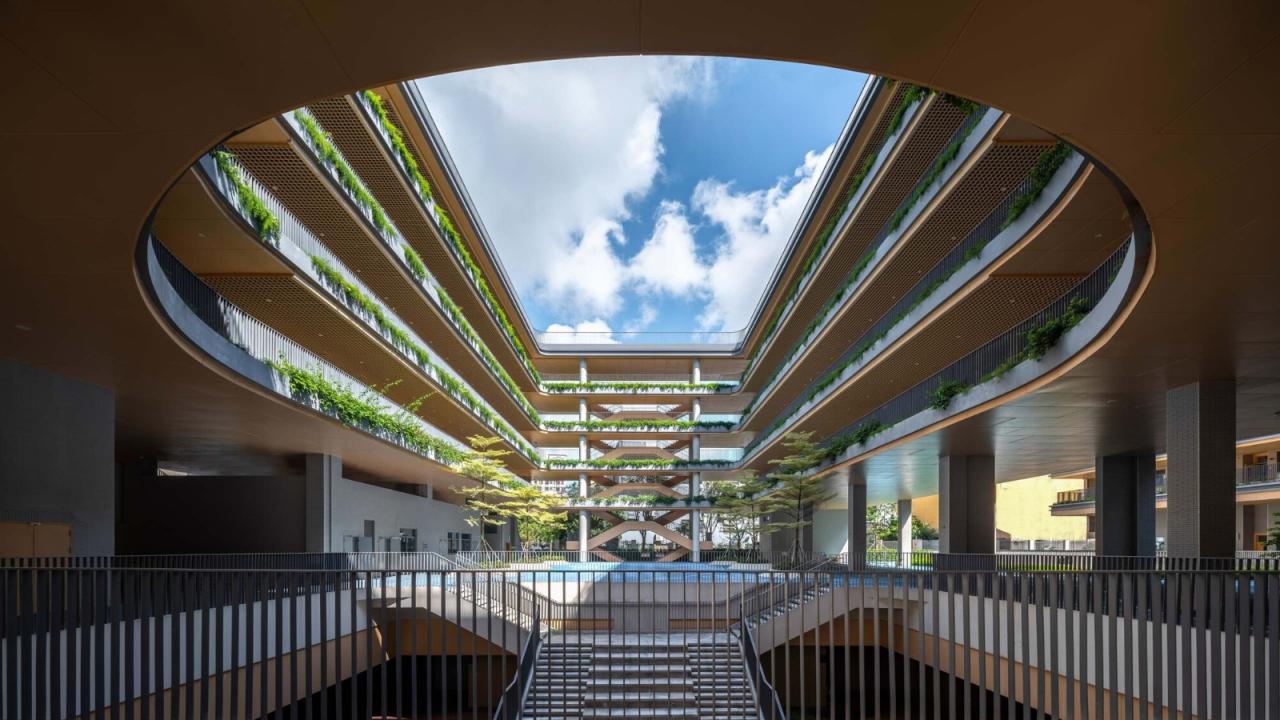 BIM建筑|深圳外国语学校宝安学校 / 华阳国际设计集团 BIM建筑|深圳外国语学校宝安学校 / 华阳国际设计集团