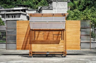 BIM建筑|乡村振兴流动工作舱——新型竹构空间装置 / 南京大学建筑与城市规划学院-BIM建筑网