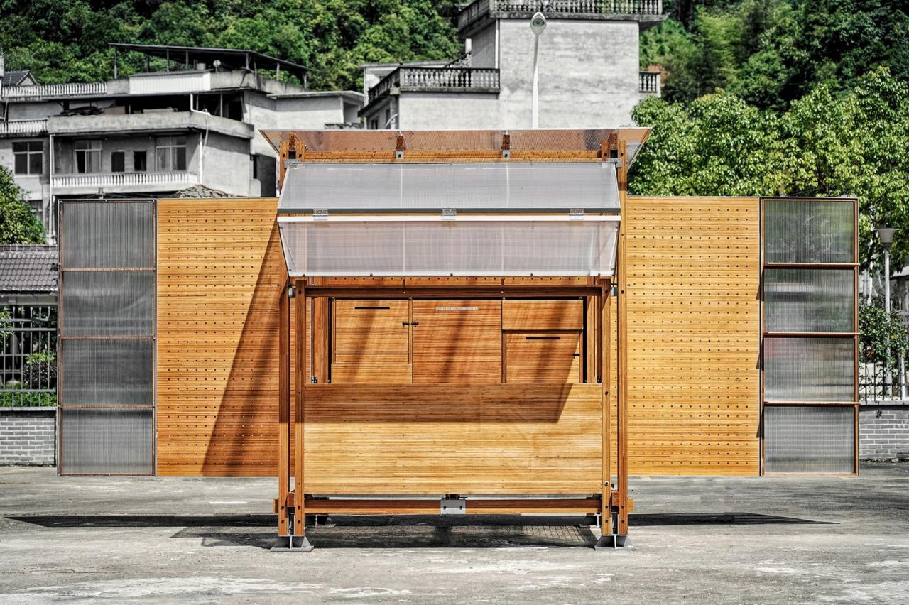 BIM建筑|乡村振兴流动工作舱——新型竹构空间装置 / 南京大学建筑与城市规划学院 BIM建筑|乡村振兴流动工作舱——新型竹构空间装置 / 南京大学建筑与城市规划学院