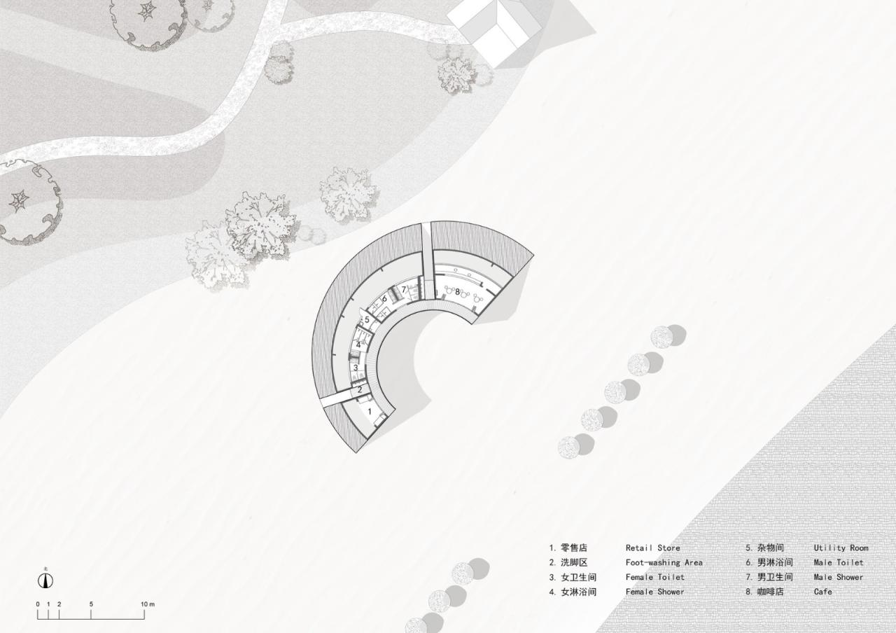 BIM建筑|海边咖啡厅:海之回声 / 同一建筑设计事务所 BIM建筑|海边咖啡厅:海之回声 / 同一建筑设计事务所