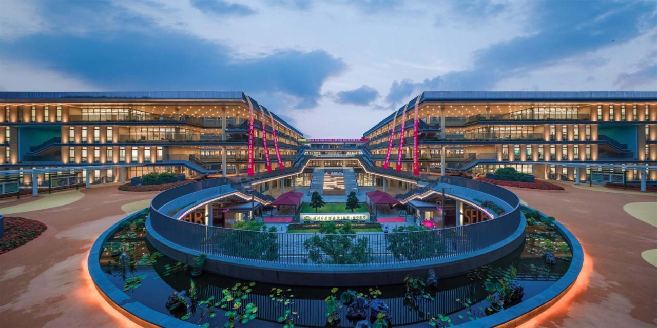 BIM建筑|深圳外国语学校宝安学校 / 华阳国际设计集团 BIM建筑|深圳外国语学校宝安学校 / 华阳国际设计集团