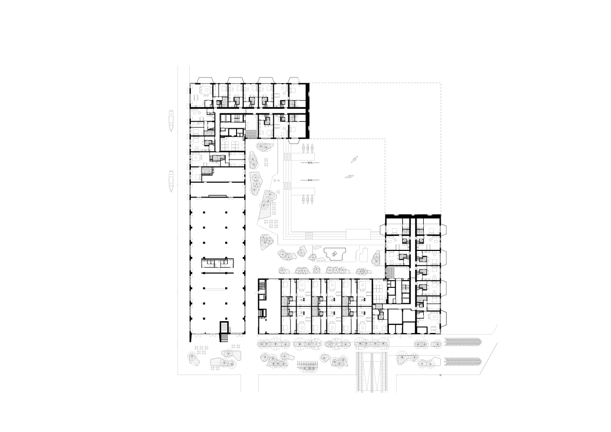 BIM建筑|水上庭院住宅 Sluishuis / BIG + Barcode Architects BIM建筑|水上庭院住宅 Sluishuis / BIG + Barcode Architects