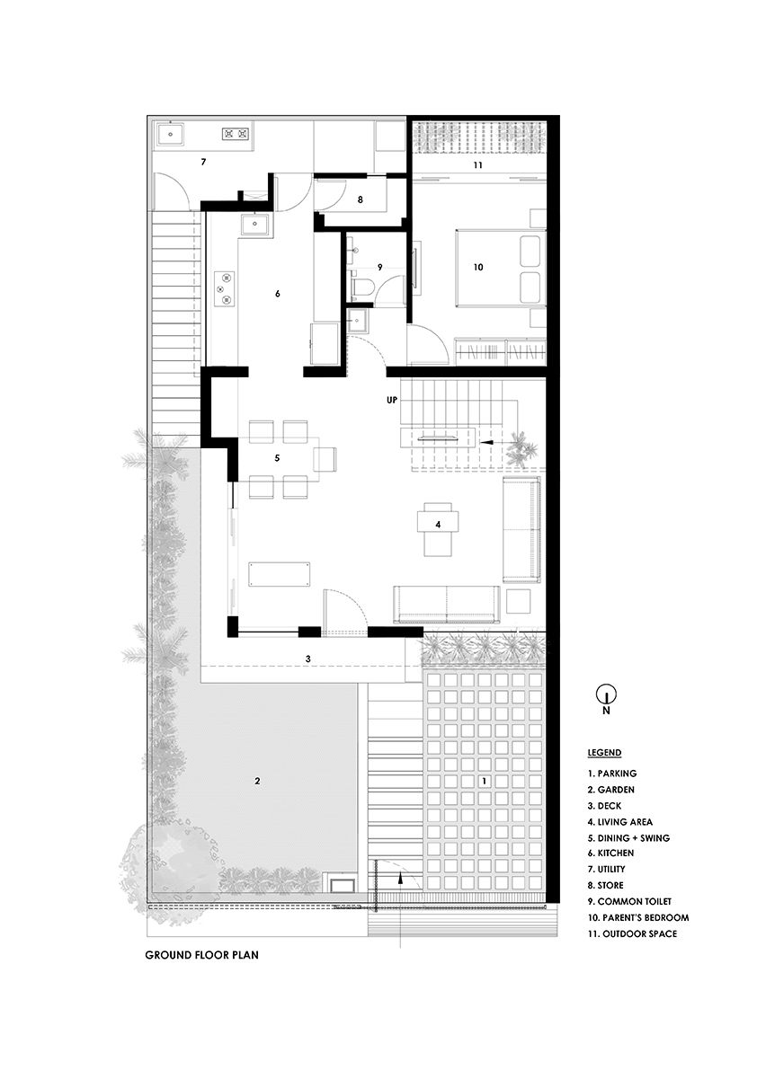BIM建筑|漂浮庭院住宅 / TRAANSPACE BIM建筑|漂浮庭院住宅 / TRAANSPACE