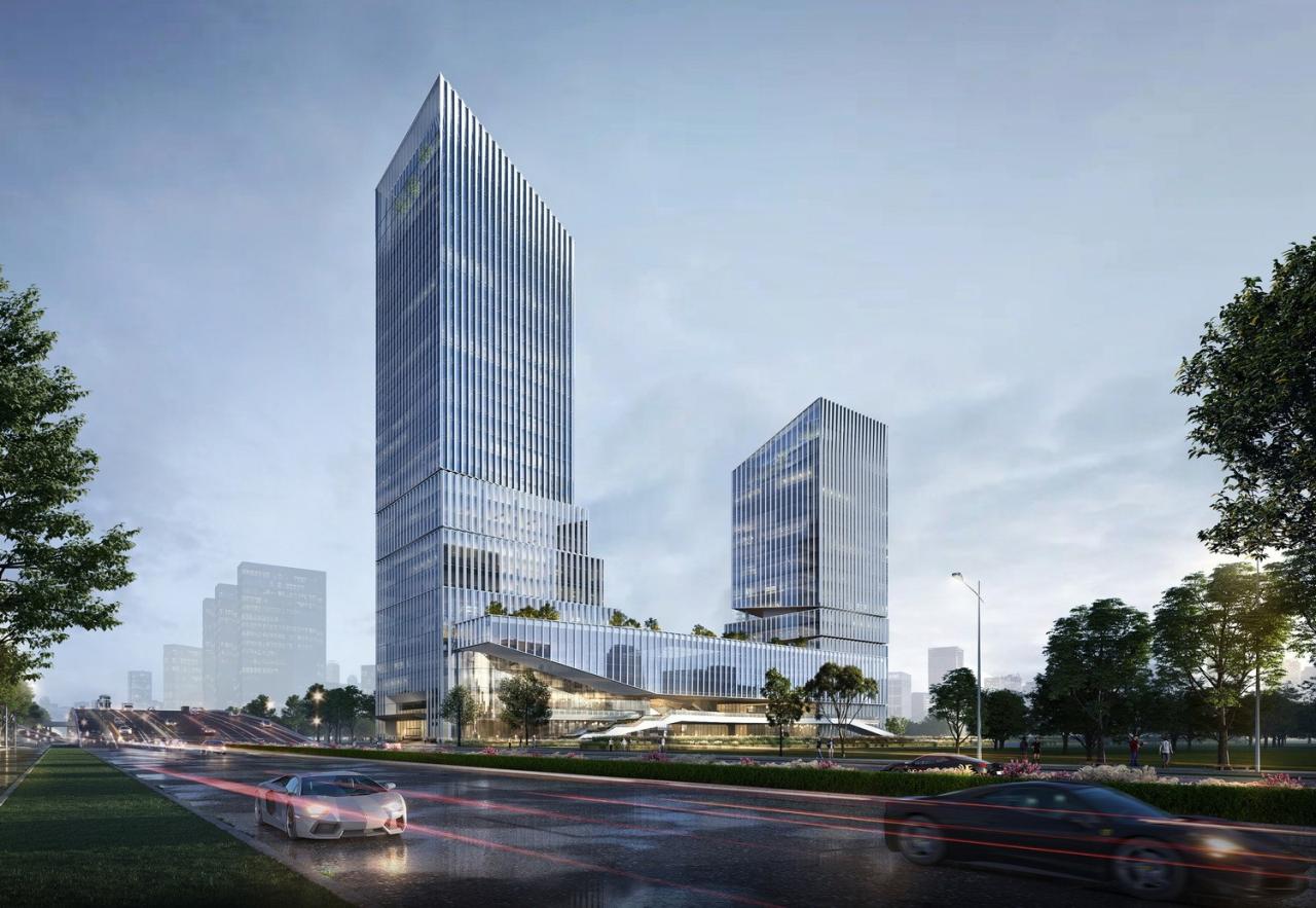 BIM建筑|扬帆起航 · 南京江心洲生态科技产业园 / 简和建筑 BIM建筑|扬帆起航 · 南京江心洲生态科技产业园 / 简和建筑