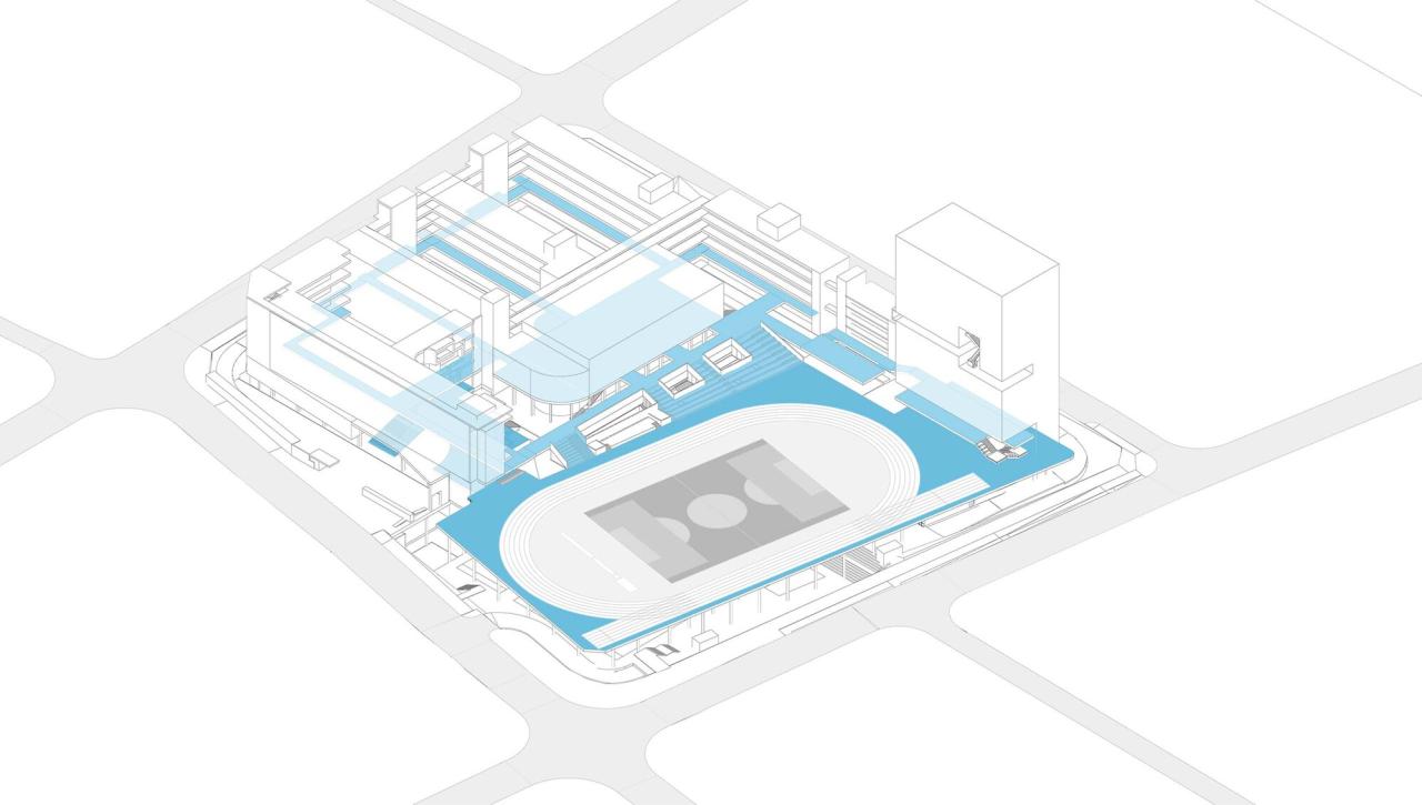 BIM建筑|链接与重塑:深圳南山麒麟中学改扩建工程 / 元本体工作室 BIM建筑|链接与重塑:深圳南山麒麟中学改扩建工程 / 元本体工作室