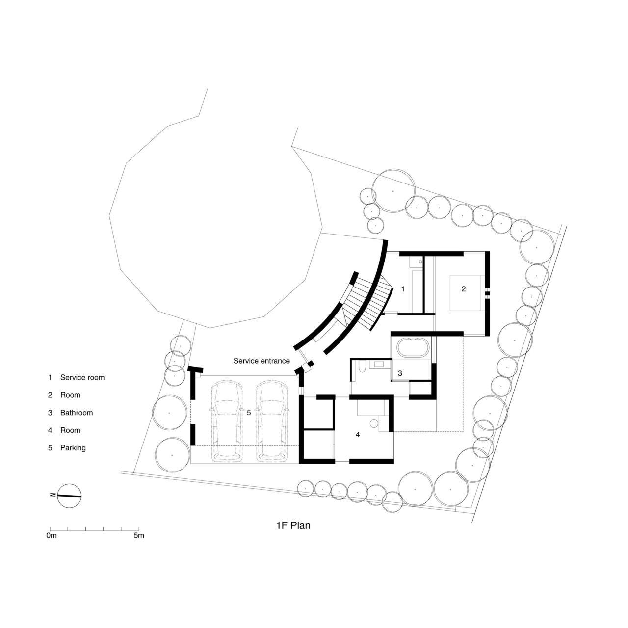 BIM建筑|巷路尽头的住宅 / T2P Architects Office BIM建筑|巷路尽头的住宅 / T2P Architects Office