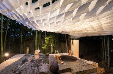 BIM建筑|隈研吾在寺庙建造活竹子支撑的建筑-BIM建筑网