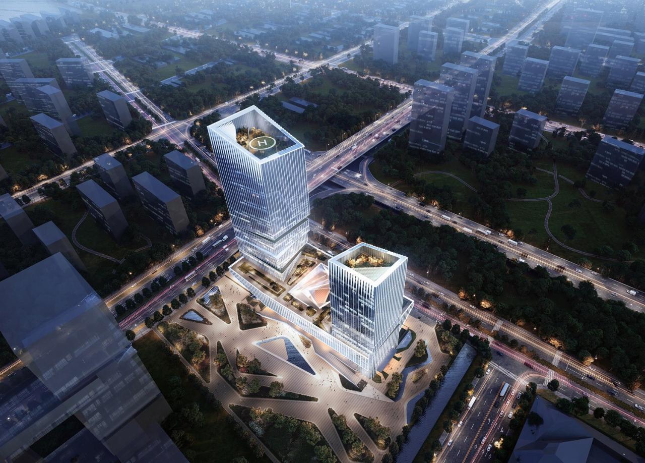BIM建筑|扬帆起航 · 南京江心洲生态科技产业园 / 简和建筑 BIM建筑|扬帆起航 · 南京江心洲生态科技产业园 / 简和建筑