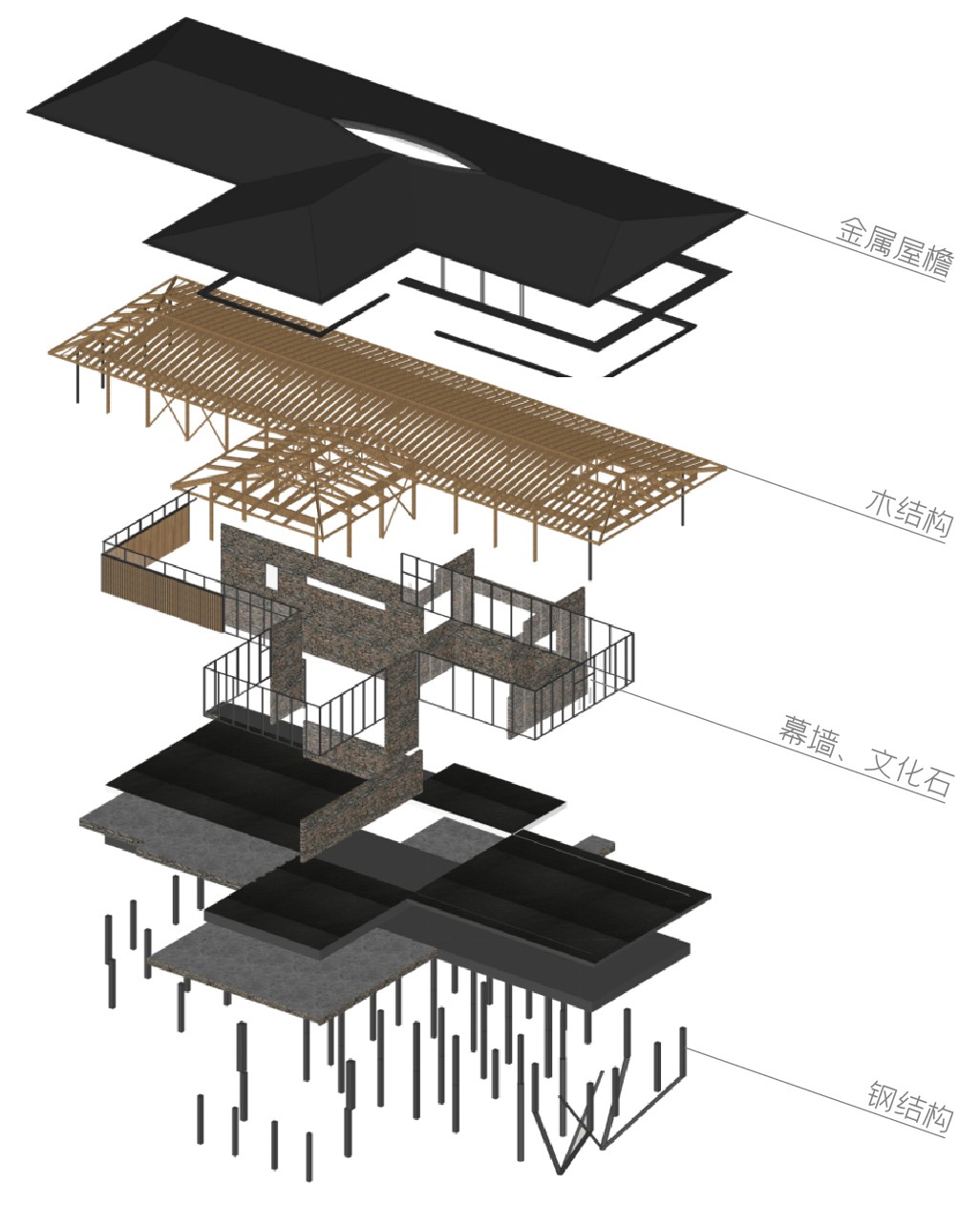 BIM建筑|生长的长屋:九溪云舒・昆明九溪湖国际生态区体验中心 / UA尤安设计 BIM建筑|生长的长屋:九溪云舒・昆明九溪湖国际生态区体验中心 / UA尤安设计