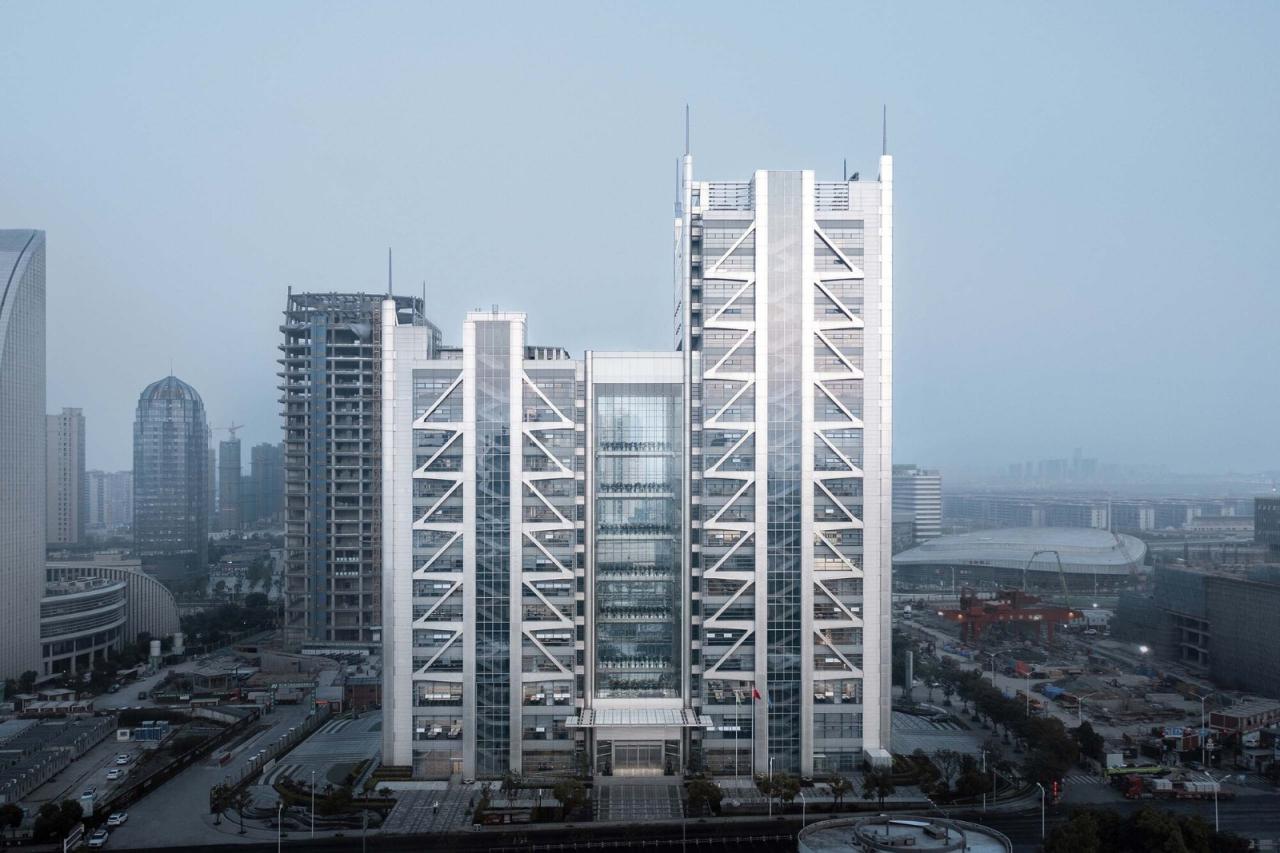 BIM建筑|双擎大厦:瑞丰数字金融中心 / UUA建筑师事务所 BIM建筑|双擎大厦:瑞丰数字金融中心 / UUA建筑师事务所