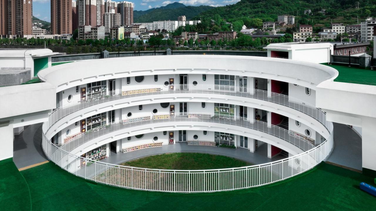 BIM建筑|中国最美幼儿园在县城:平利县第三幼儿园 / 迪卡建筑设计中心 BIM建筑|中国最美幼儿园在县城:平利县第三幼儿园 / 迪卡建筑设计中心