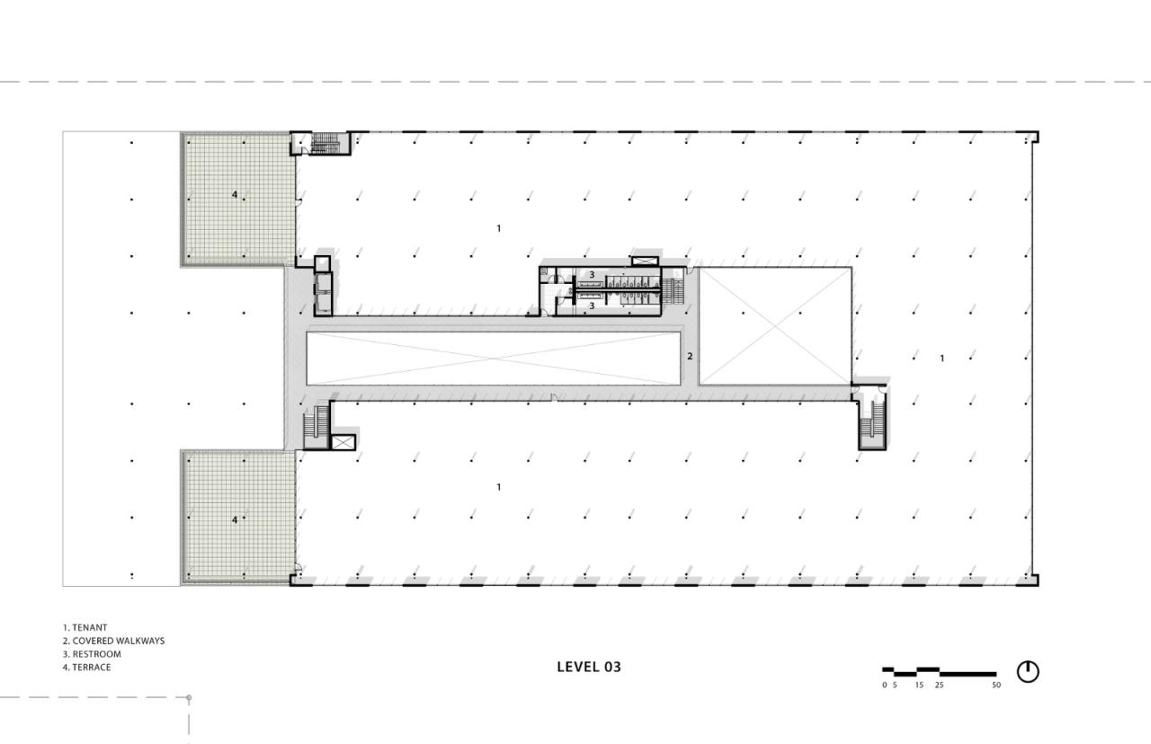 BIM建筑|Fifth + Tillery 办公大楼 / Gensler BIM建筑|Fifth + Tillery 办公大楼 / Gensler