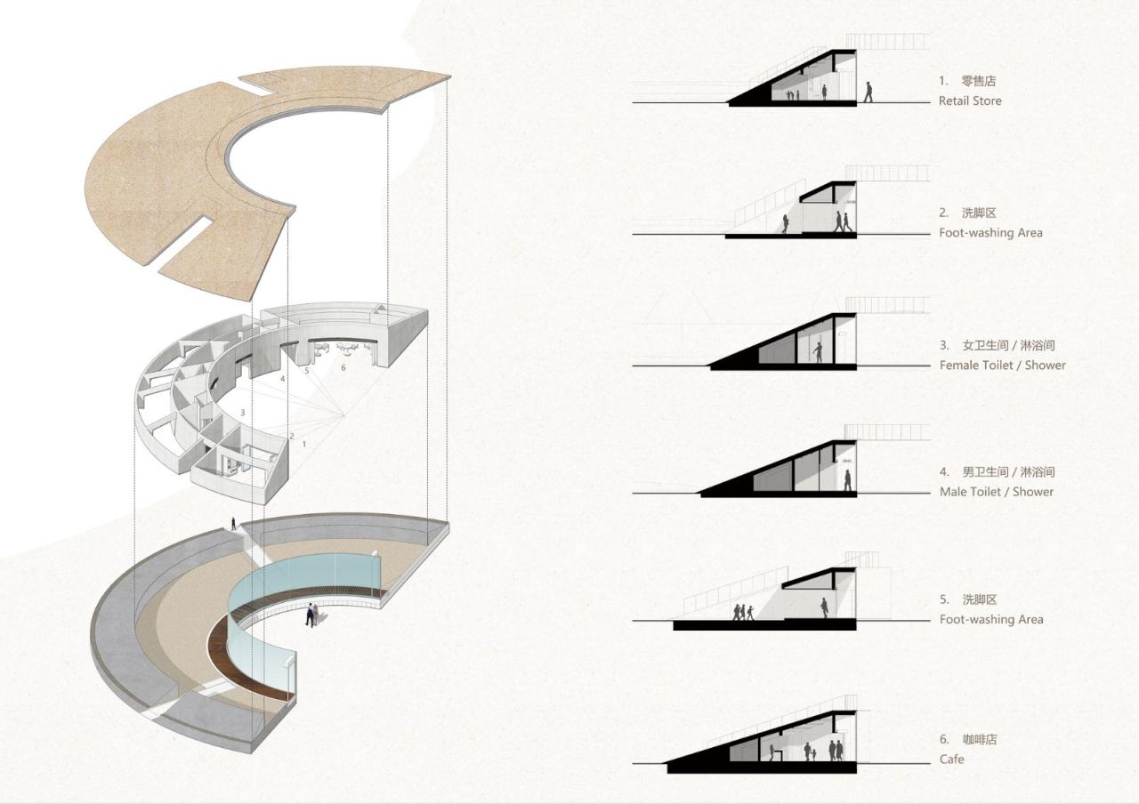 BIM建筑|海边咖啡厅:海之回声 / 同一建筑设计事务所 BIM建筑|海边咖啡厅:海之回声 / 同一建筑设计事务所
