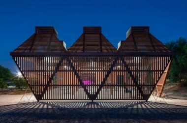 BIM建筑|ASU学生设计并建造通风的户外教室-BIM建筑网