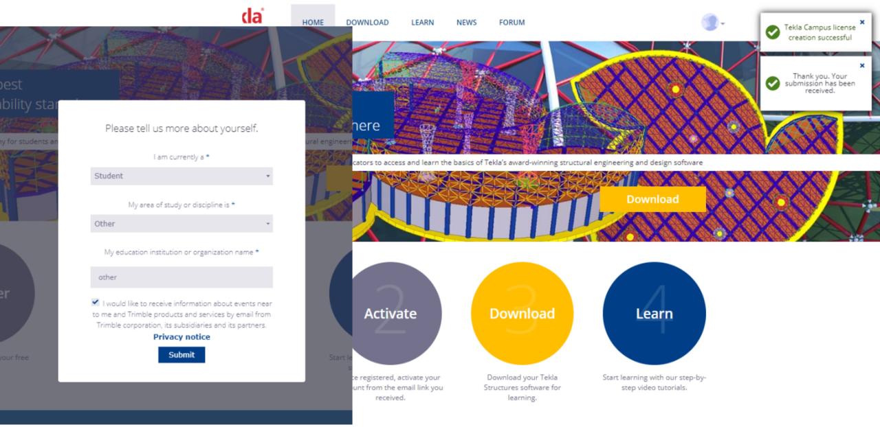 BIM问答|Tekla试用版怎么注册?7步完成Tekla 2022试用版注册 BIM问答|Tekla试用版怎么注册?7步完成Tekla 2022试用版注册