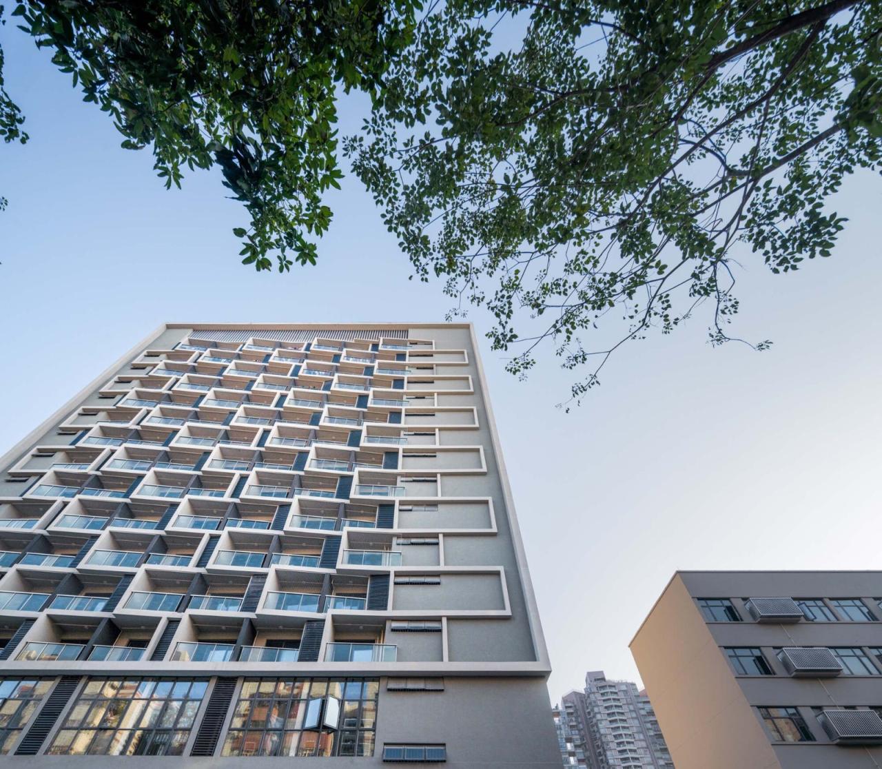 BIM建筑|链接与重塑:深圳南山麒麟中学改扩建工程 / 元本体工作室 BIM建筑|链接与重塑:深圳南山麒麟中学改扩建工程 / 元本体工作室
