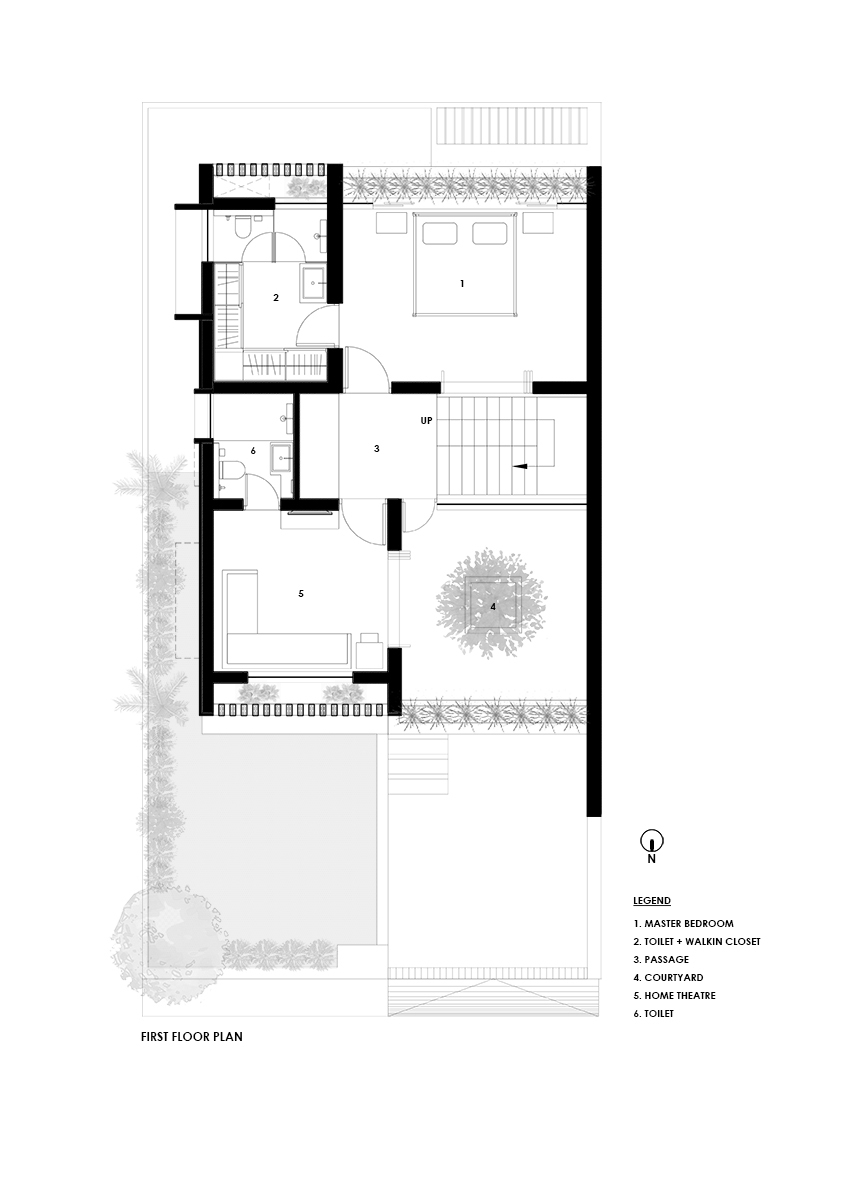 BIM建筑|漂浮庭院住宅 / TRAANSPACE BIM建筑|漂浮庭院住宅 / TRAANSPACE