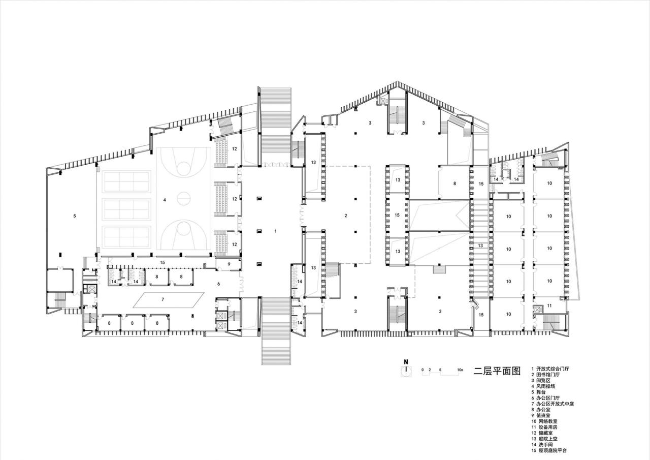 BIM建筑|江西建设职业技术学院图文信息综合楼 / 华南理工大学建筑设计研究院有限公司 陶郅工作室 BIM建筑|江西建设职业技术学院图文信息综合楼 / 华南理工大学建筑设计研究院有限公司 陶郅工作室
