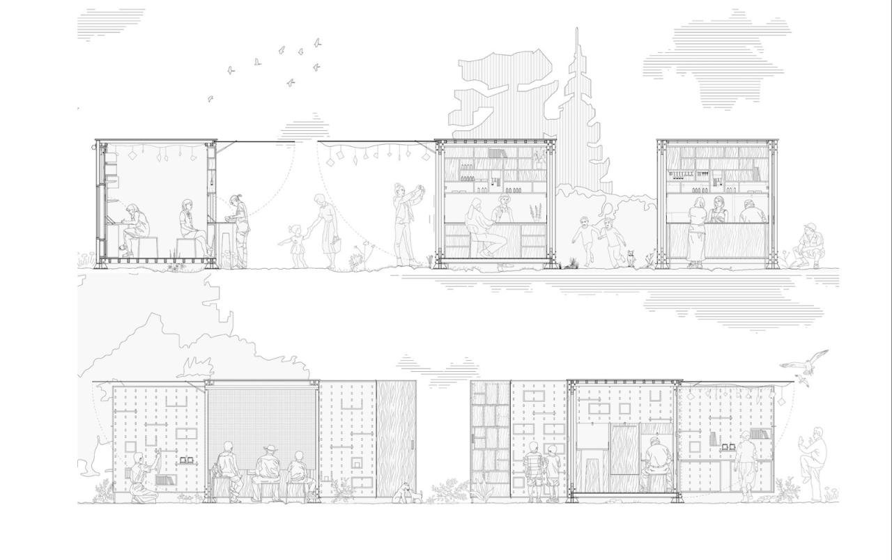 BIM建筑|乡村振兴流动工作舱——新型竹构空间装置 / 南京大学建筑与城市规划学院 BIM建筑|乡村振兴流动工作舱——新型竹构空间装置 / 南京大学建筑与城市规划学院