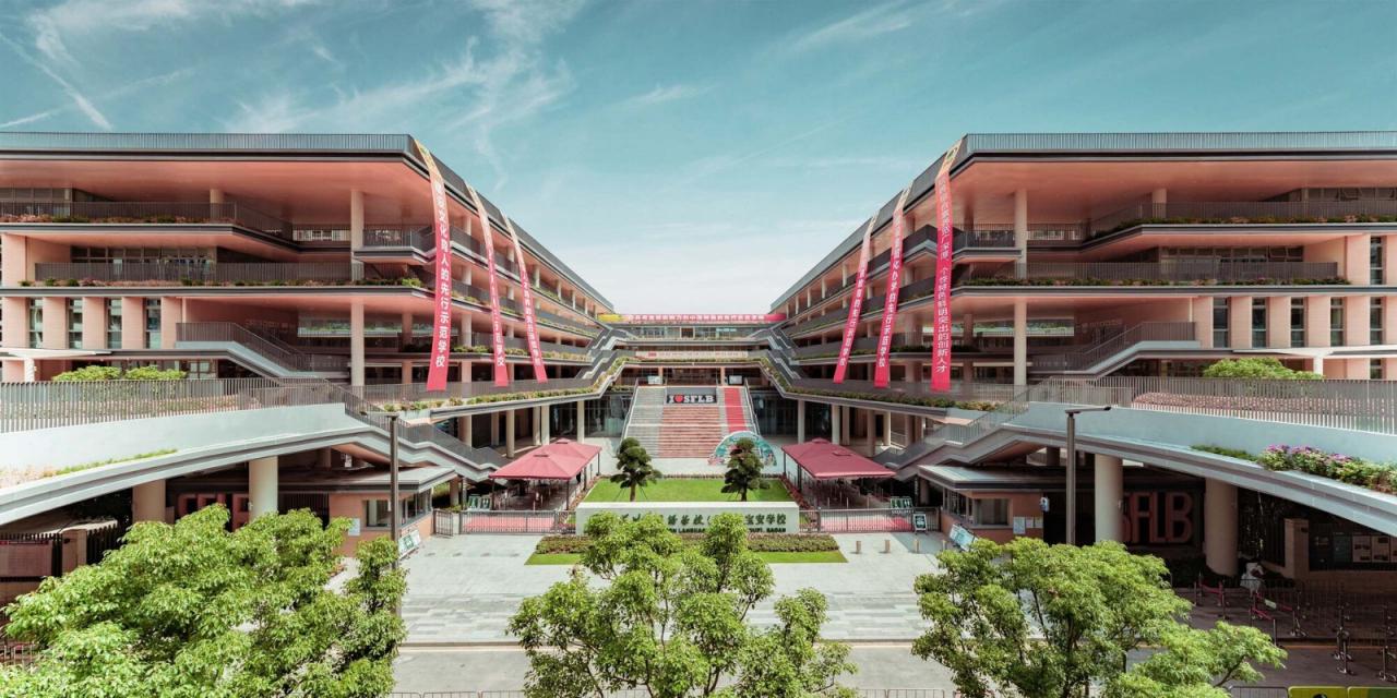 BIM建筑|深圳外国语学校宝安学校 / 华阳国际设计集团 BIM建筑|深圳外国语学校宝安学校 / 华阳国际设计集团