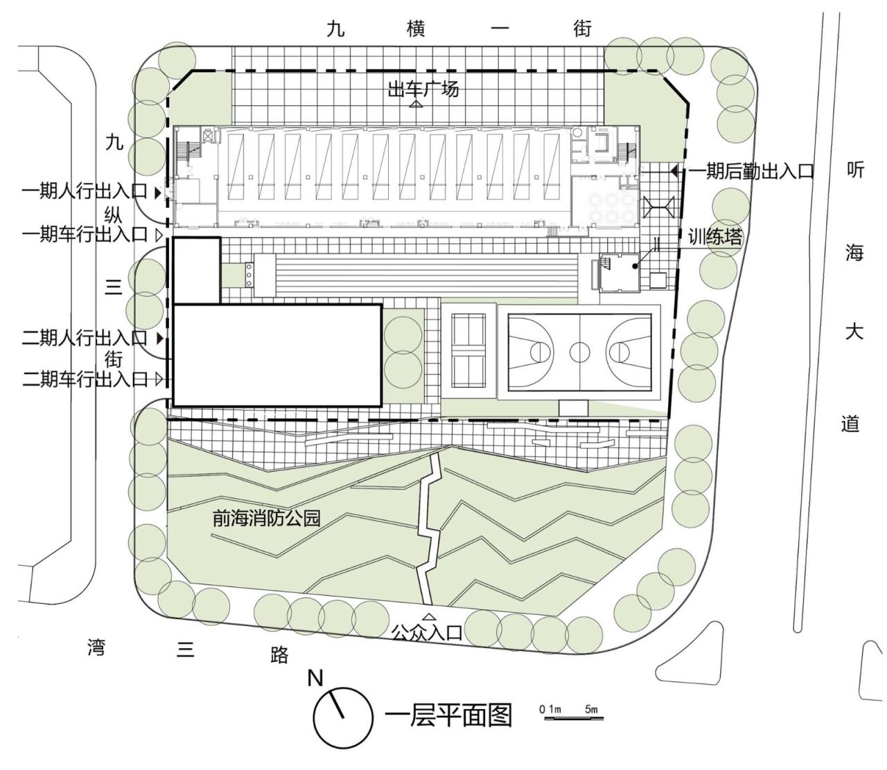 BIM建筑|深圳前海消防站 / 深圳大学建筑设计研究院有限公司“钟中+钟波涛”工作室 BIM建筑|深圳前海消防站 / 深圳大学建筑设计研究院有限公司“钟中+钟波涛”工作室