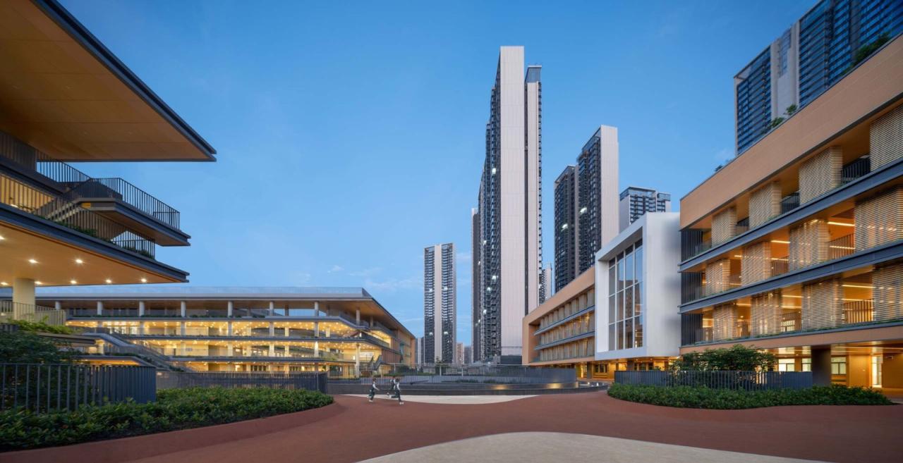 BIM建筑|深圳外国语学校宝安学校 / 华阳国际设计集团 BIM建筑|深圳外国语学校宝安学校 / 华阳国际设计集团