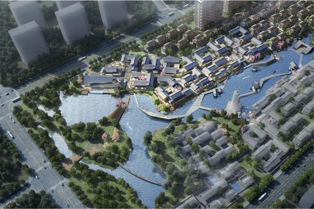 BIM建筑|高新·黑稻田项目,陕西洋县 / 艾麦欧(上海)建筑设计咨询有限公司(M.A.O.) BIM建筑|高新·黑稻田项目,陕西洋县 / 艾麦欧(上海)建筑设计咨询有限公司(M.A.O.)