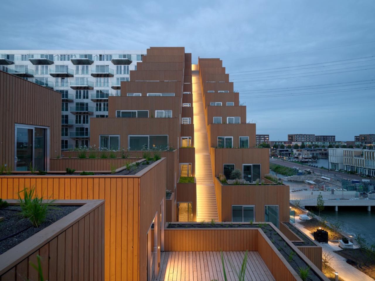BIM建筑|水上庭院住宅 Sluishuis / BIG + Barcode Architects BIM建筑|水上庭院住宅 Sluishuis / BIG + Barcode Architects