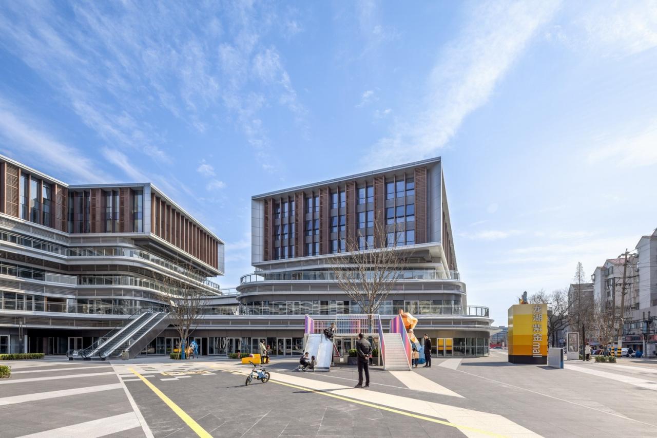 BIM建筑|南京龙湖紫金Mall-玩转“+-×÷”法,巧解梦想社区生活方程式 / 三益建筑 BIM建筑|南京龙湖紫金Mall-玩转“+-×÷”法,巧解梦想社区生活方程式 / 三益建筑