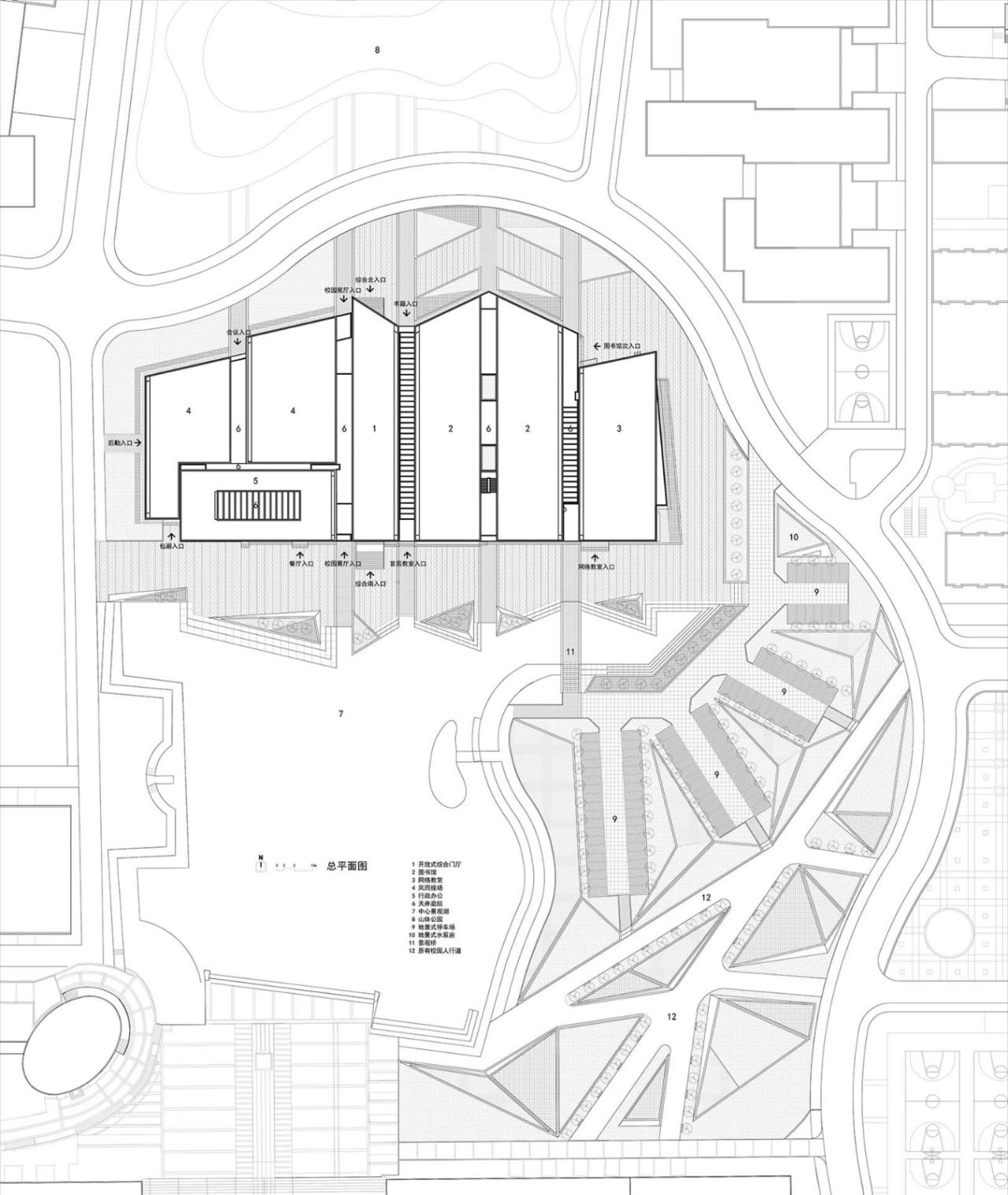BIM建筑|江西建设职业技术学院图文信息综合楼 / 华南理工大学建筑设计研究院有限公司 陶郅工作室 BIM建筑|江西建设职业技术学院图文信息综合楼 / 华南理工大学建筑设计研究院有限公司 陶郅工作室