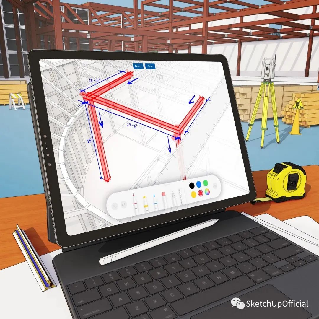 BIM问答|SketchUp for iPad可以渲染吗?SketchUp for iPad使用体验介绍 BIM问答|SketchUp for iPad可以渲染吗?SketchUp for iPad使用体验介绍