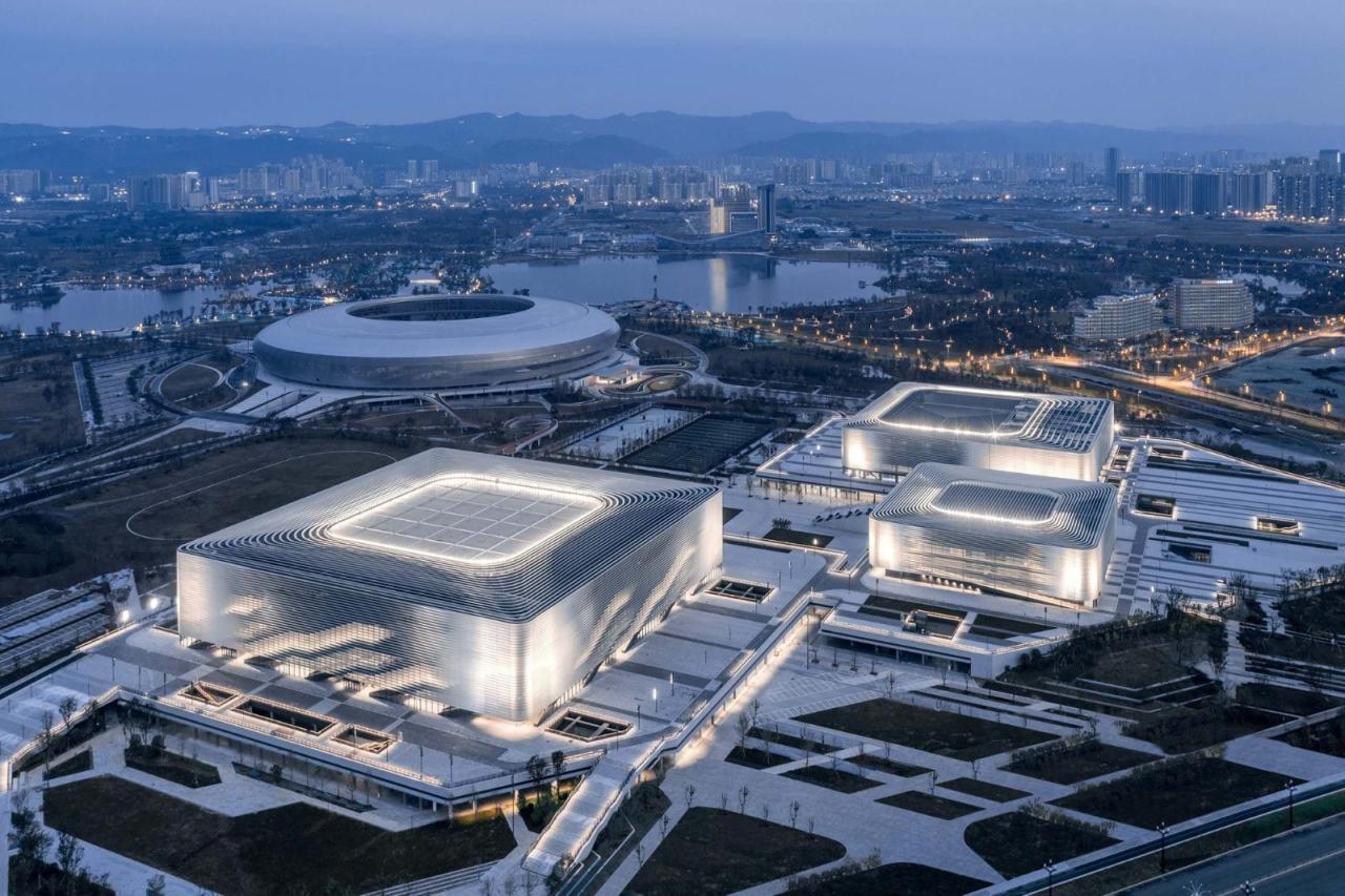 BIM建筑|东安湖体育公园 / gmp Architects BIM建筑|东安湖体育公园 / gmp Architects