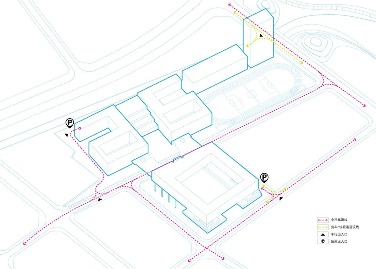 BIM建筑|深圳外国语学校宝安学校 / 华阳国际设计集团 BIM建筑|深圳外国语学校宝安学校 / 华阳国际设计集团