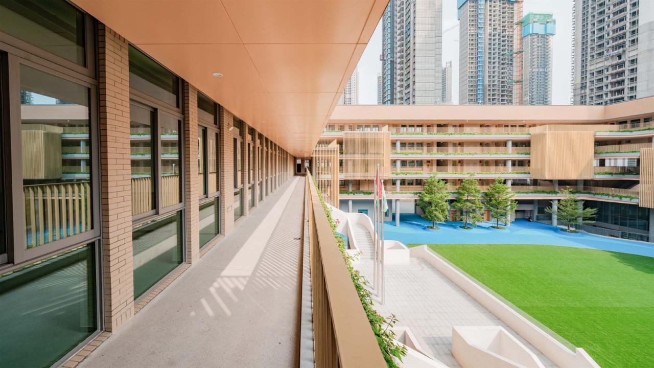 BIM建筑|深圳外国语学校宝安学校 / 华阳国际设计集团 BIM建筑|深圳外国语学校宝安学校 / 华阳国际设计集团