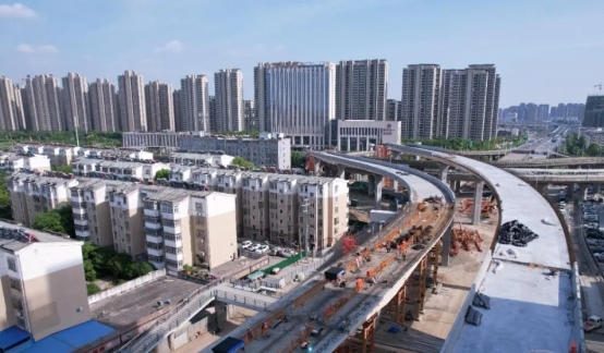 这座高架桥施工用上人工智能“大脑” 这座高架桥施工用上人工智能“大脑”