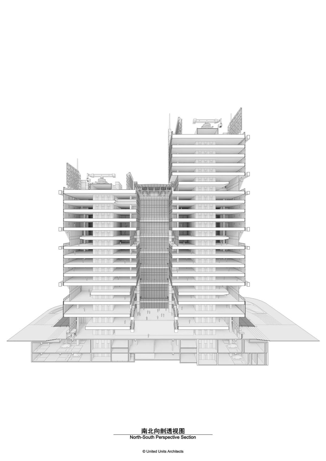 BIM建筑|双擎大厦:瑞丰数字金融中心 / UUA建筑师事务所 BIM建筑|双擎大厦:瑞丰数字金融中心 / UUA建筑师事务所