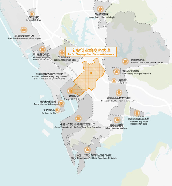 BIM建筑|正式公告丨宝安创业路商务大道策划及城市设计国际咨询 BIM建筑|正式公告丨宝安创业路商务大道策划及城市设计国际咨询