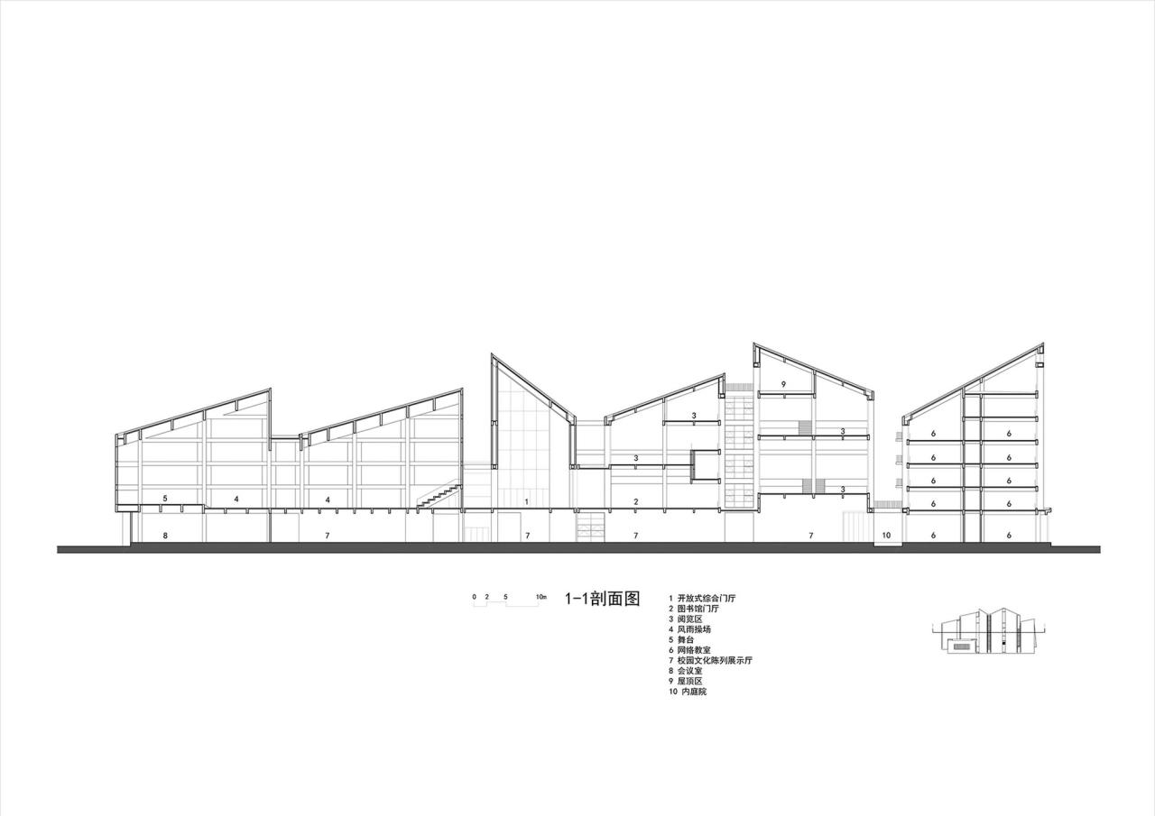 BIM建筑|江西建设职业技术学院图文信息综合楼 / 华南理工大学建筑设计研究院有限公司 陶郅工作室 BIM建筑|江西建设职业技术学院图文信息综合楼 / 华南理工大学建筑设计研究院有限公司 陶郅工作室