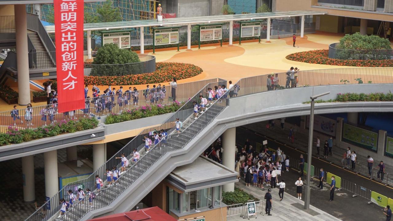 BIM建筑|深圳外国语学校宝安学校 / 华阳国际设计集团 BIM建筑|深圳外国语学校宝安学校 / 华阳国际设计集团