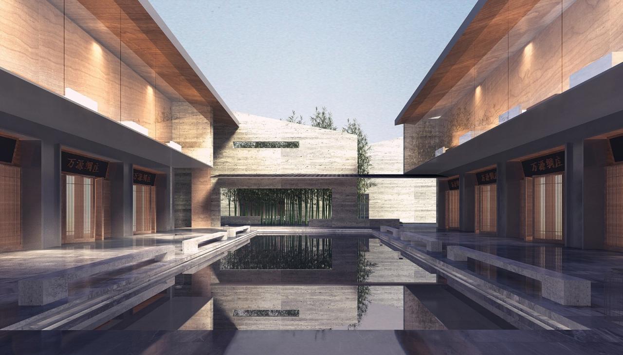 BIM建筑|生活化的轻禅设计: 靖安绿地明镜湾文旅小镇 / UA尤安设计 BIM建筑|生活化的轻禅设计: 靖安绿地明镜湾文旅小镇 / UA尤安设计