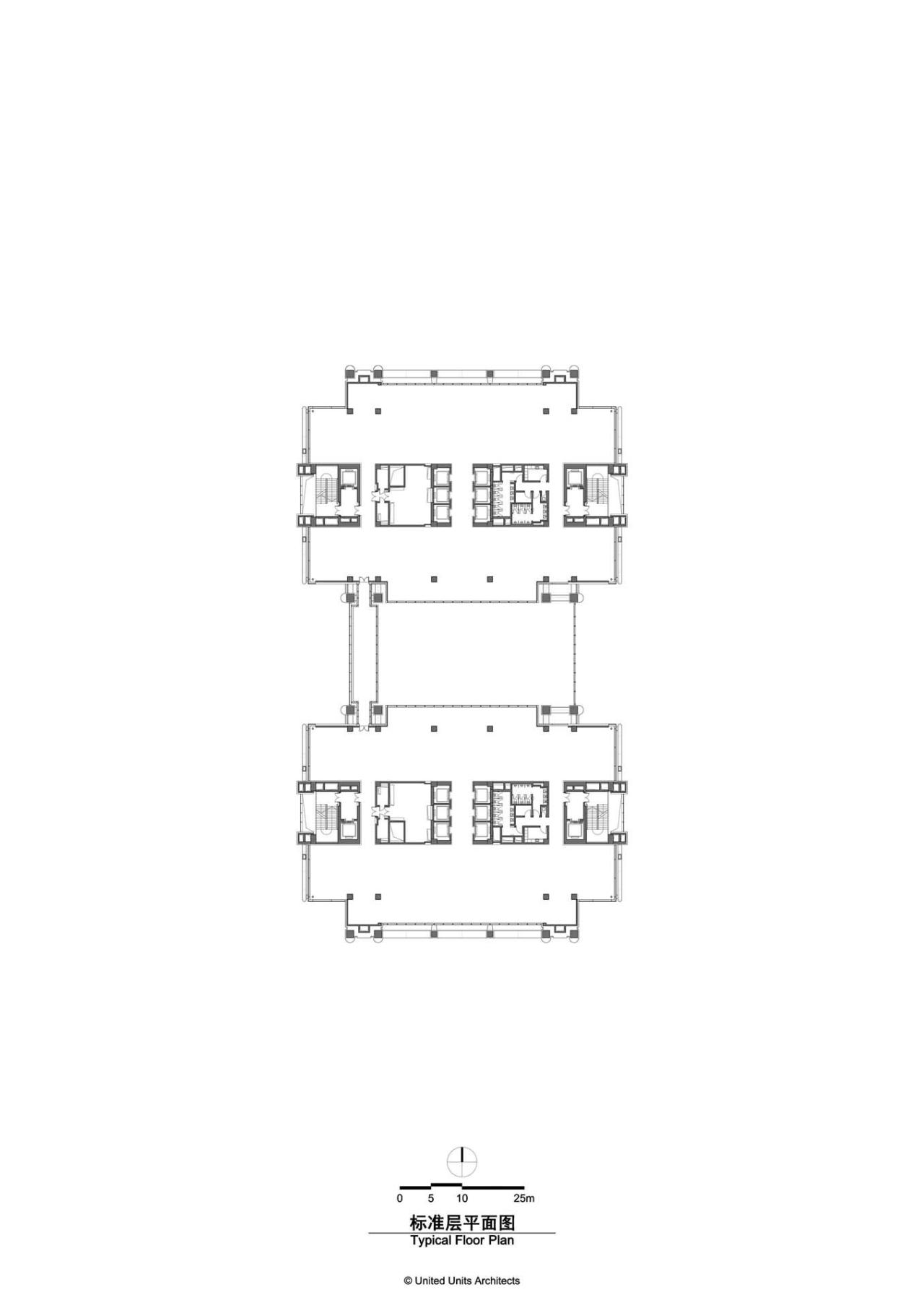 BIM建筑|双擎大厦:瑞丰数字金融中心 / UUA建筑师事务所 BIM建筑|双擎大厦:瑞丰数字金融中心 / UUA建筑师事务所